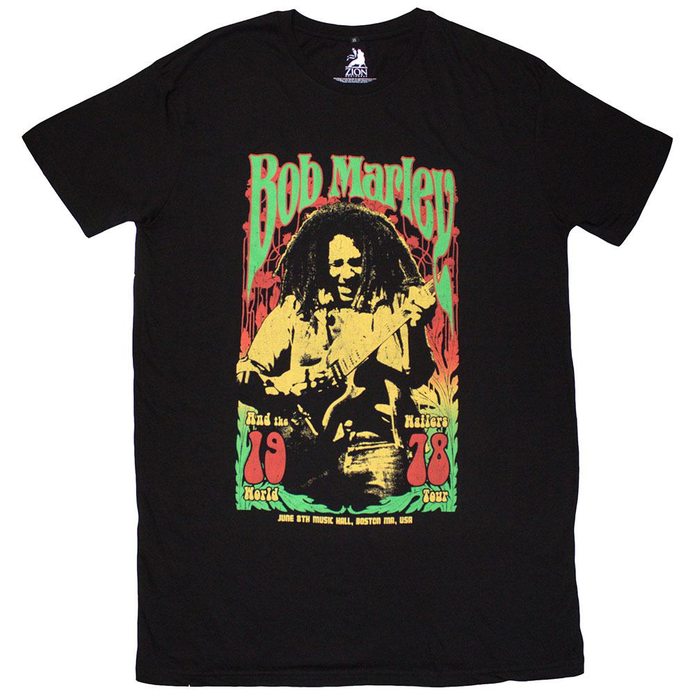 Bob Marley - 1978 T-Shirt-Kleid - Schwarz
